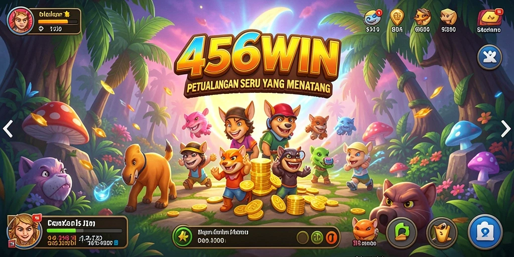 Gameplay seru dalam 456WIN yang menampilkan petualangan menegangkan.