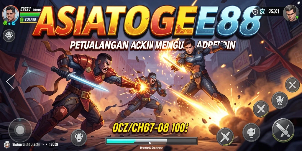 Tampilan gameplay ASIATOGEL88 yang penuh aksi dan menegangkan.