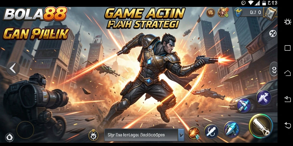Tangkapan layar gameplay BOLA88 yang menampilkan aksi mendebarkan.