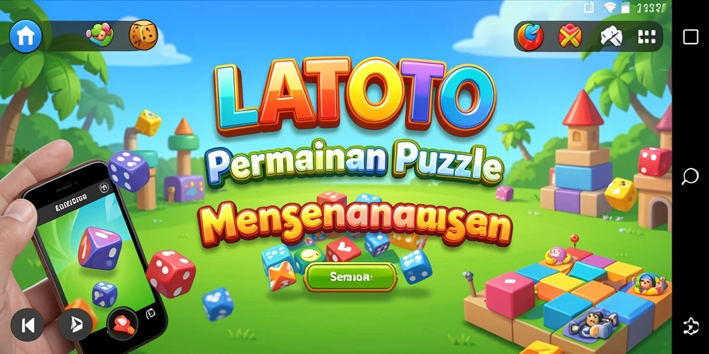 Tampilan gameplay seru LATOTO dengan teka-teki yang menantang.