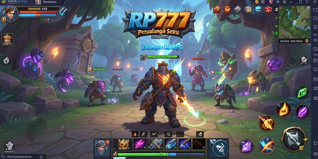 Tampilan gameplay RP777 yang memukau dengan aksi seru di dalamnya.
