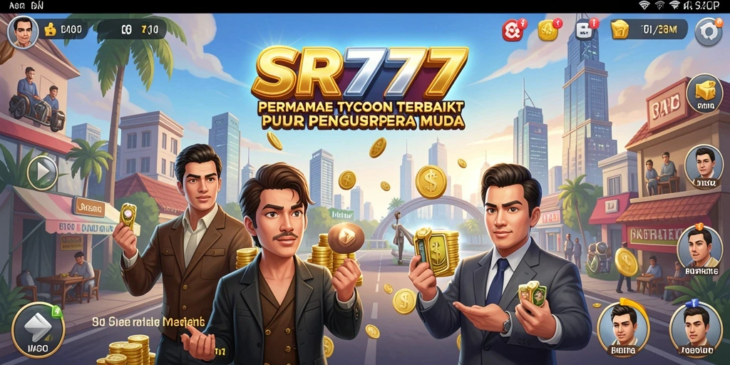 Tampilan gameplay SR777 yang menegangkan dan menarik.